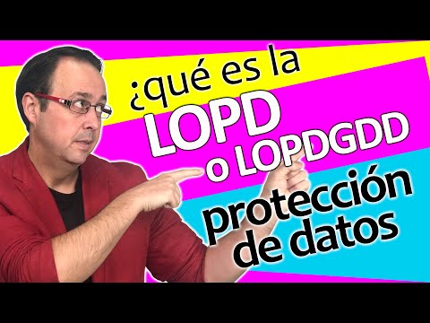 LOPD: ¿Qué datos están sujetos a esta ley de protección?